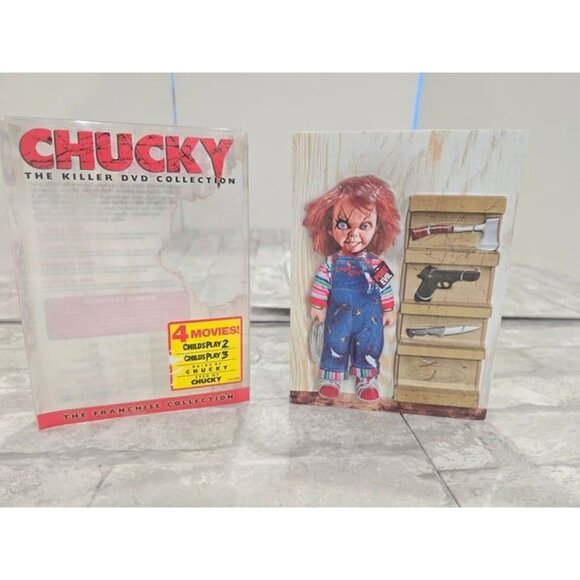 Chucky The Killer Collection 2006 Limited Edition DVD Boxset Embossed - Picture 1 of 7